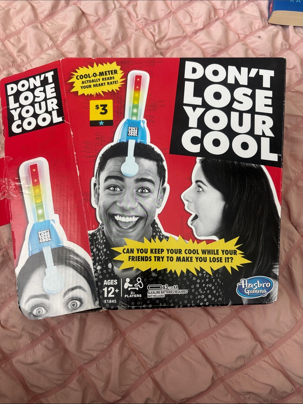 Hasbro Don't Lose Your Cool Party Game - Red